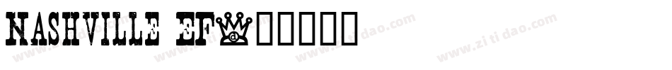 Nashville EF字体转换